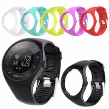 Мягкий силиконовый замена спортивные часы на запястье ремешок браслет, ремешок для наручных часов Полар-флиса M200 аксессуары