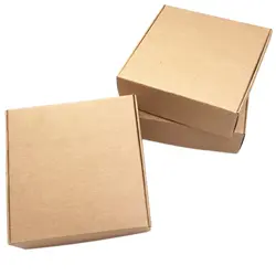 Алим Горячая 100 шт. Kraft Бумага коробка приятно крафт-коробка упаковочной коробки небольшой Размеры