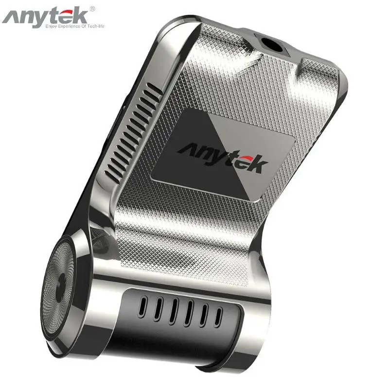 Автомобильный мини видеорегистратор Anytek X28 с Wi Fi камера 1080P FHD ADAS углом обзора 150