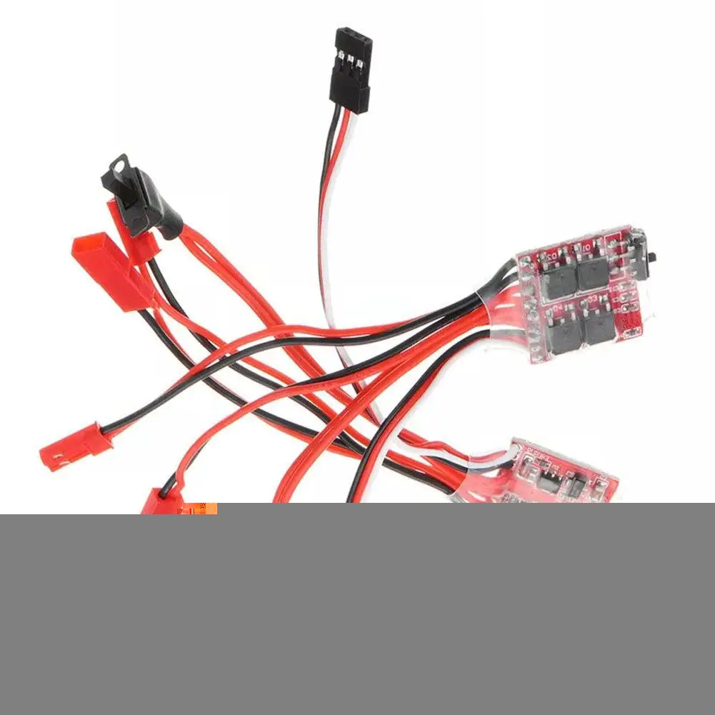 

30A Mini Brushed ESC Brake 1/16 1/18 For Climbing RC Car Ship