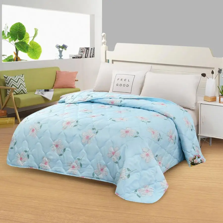 

New Modern Polyester Bedspread Summer Quilt Blanket Comforter Bed Cover Quilting Home Textiles Suitable for Children Adult