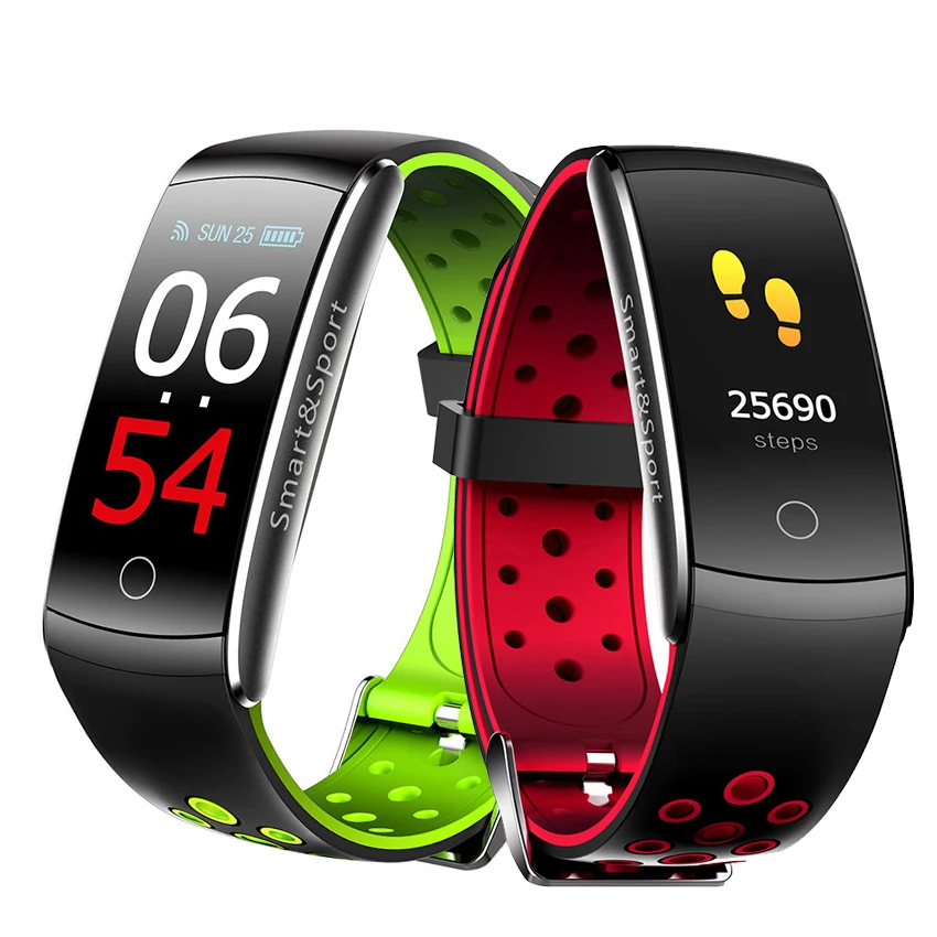 

Fitness Bracelet Q8S Heart Rate Smart Band Sleep Monitor Fitness Tracker Blood Pressure Band IP68 Waterproof Color Screen Watc