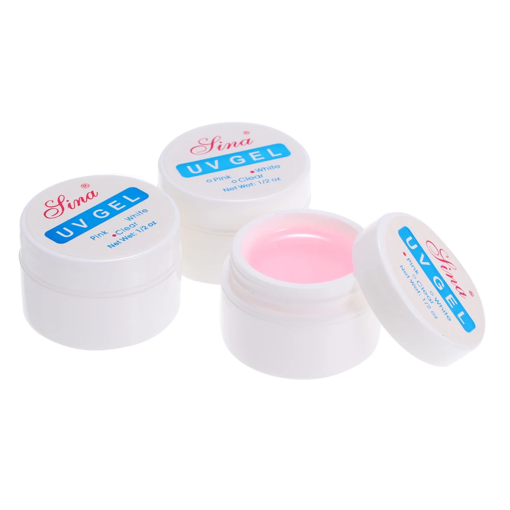 

2019 New Products 3pcs Wholesale Nail Gel CANNI Nail Extension Gels Thick Builder Gel Natural Camouflage UV Gel 15ml manicure