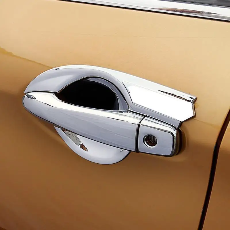 Automovil Door Handle Exterior Fashion Trim Accessory Mouldings Car Styling Accessories Parts 16 17 FOR Nissan Qashqai Automovil Door Handle Exterior Fashion Trim Accessory Mouldings Car Styling Accessories Parts 16 17 FOR Nissan Qashqai