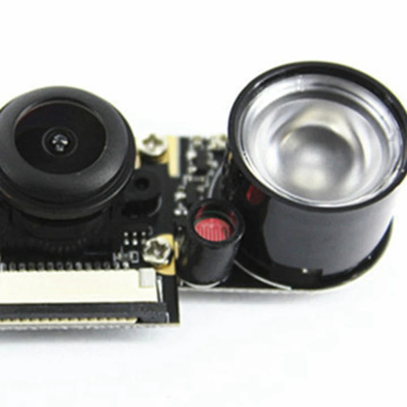 Умный Raspberry Pi инфракрасный модуль ночной камеры 5 МП широкоугольный 130 степени камеры «рыбий глаз» с инфракрасный сенсор светодиодный свет