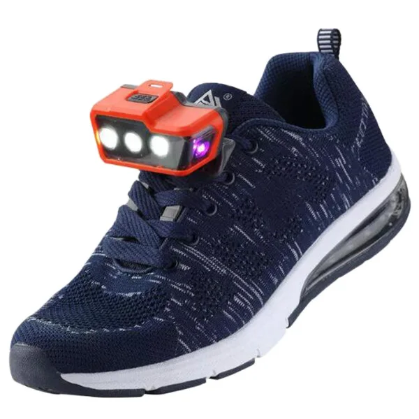 

LED IPX5 Waterproof Night Running Shoes Lights 2pcs Fixed Between Tongue and Shoelace Release Hand Outdoor Light