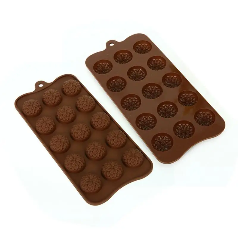 

3D Flowers Chrysanthemum Silicone Mold Candy Chocolate Fondant Cake Decora Handmade Soap Mold Mould Decorating Baking Tools