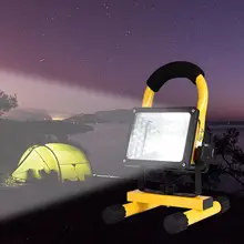 30 Вт Светодиодный прожектор светильник Портативный поиск светильник Водонепроницаемый потолочные светильник перезаряжаемый походный фонарь ремонтных работ светильник мигающий светильник