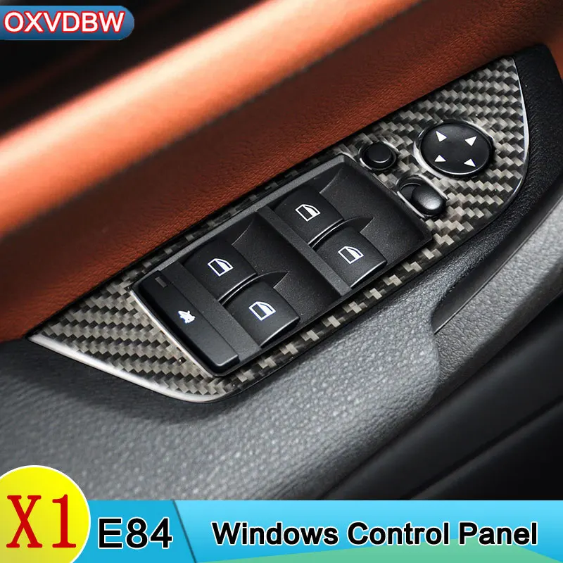 Для bmw E84 X1 аксессуары из углеродного волокна центральная консоль Шестерня панель