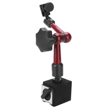 Универсальный индикатор Магнитная база металлический циферблат тестовый индикатор Поворотный Магнитный стенд База держатель для циферблата индикатор