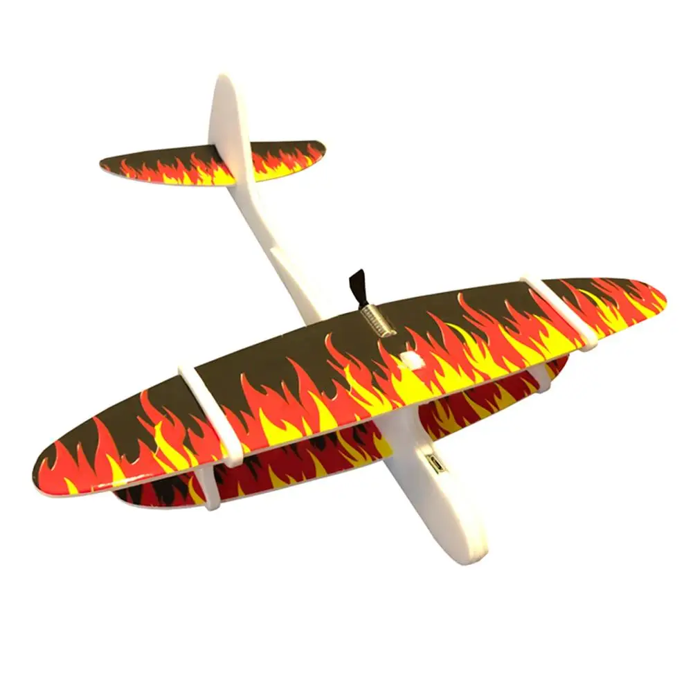 

Children's Outdoor Toys Rechargeable Manual Throwing Aircraft Airplane Electric Glider Toys For Kids