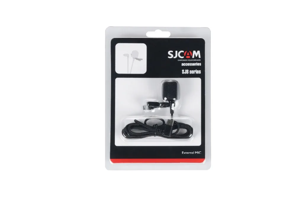 SJCAM SJ9 серия аксессуаров Спортивная Экшн-камера клип на микрофон для SJCAM SJ9 Strike SJ8 AIR PLUS/SJ8 PRO Экшн-камера