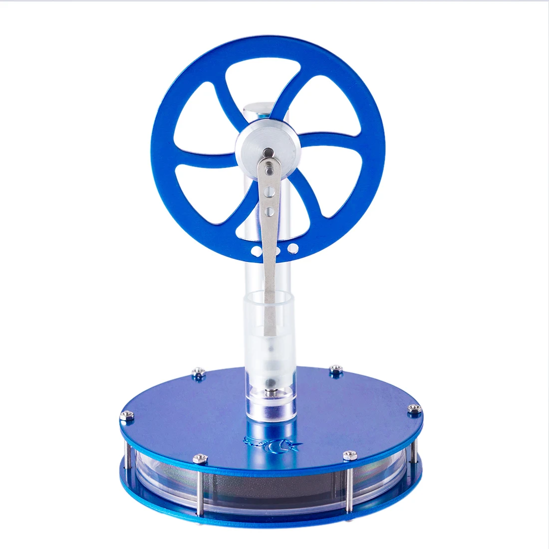 

DIY Low Temperature Stirling Engine Magnetic Connection Type Single Link Structure Stem Model Building Kits