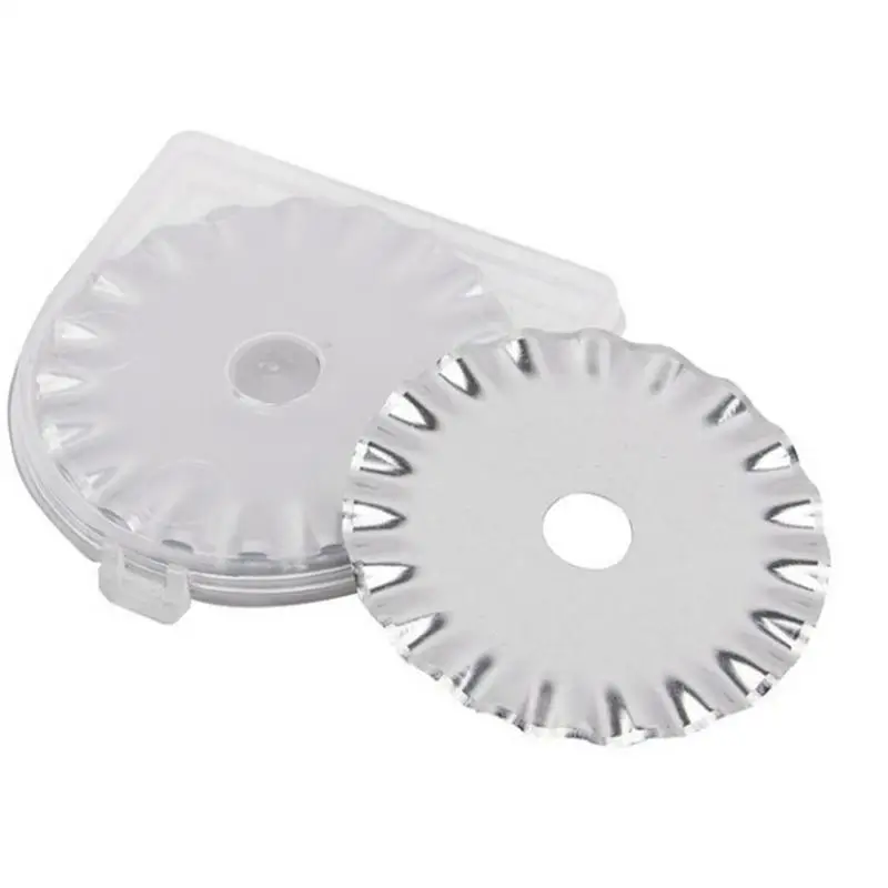 10 PCS 45mm الروتاري القاطع خليط الحرف الأسطوانة شفرات ل قماش من الألياف علبة من الجلد/الورق الانتهازي DIY المنزل أدوات خياطة