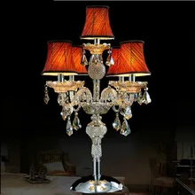 Краткое k9 Современные хрустальные настольная лампа Тиффани Хрустальная настольная лампа с регулируемой яркостью роскошные современные настолные лампы для Спальня