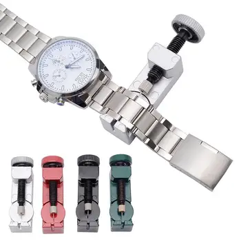 

Watch Band Remover Aluminum Watch Strap Detacher Strap Length Adjusting Tool With 3 Spare Pins
