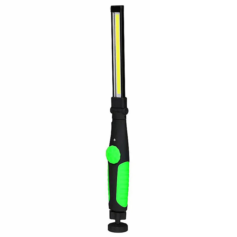 

1x COB LED Pen Light Pocket Magnet Work Inspection Torch Lamp USB Rechargeable #