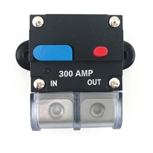 

Car MC Audio Circuit Breaker 12V 300 AMP Accepts 0/2 2 4 6 8 Gauge Wire