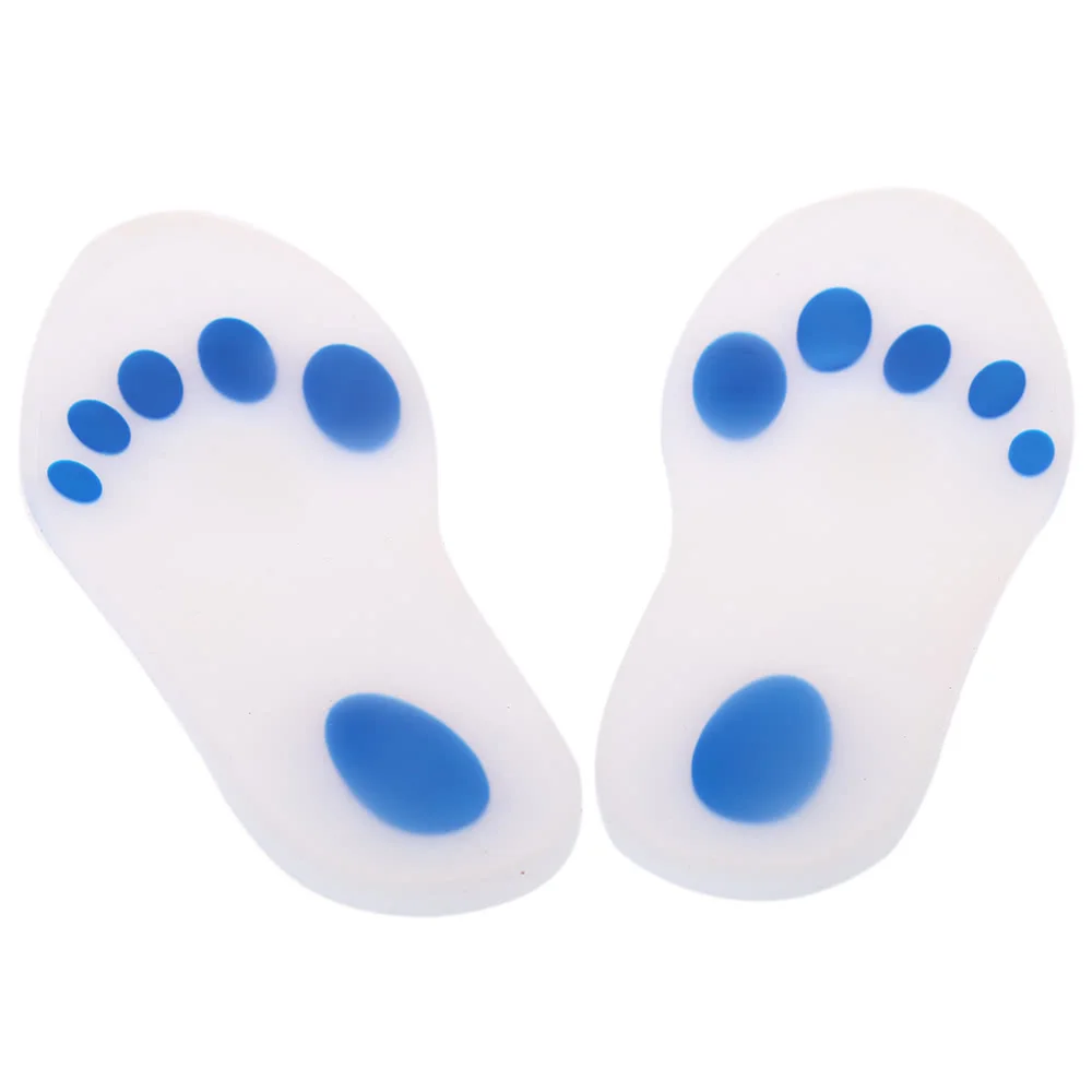 1 Pair Soft Silica Gel Insoles Cushion Anti-slip Sneaker Leather Shoe Pads Feet Care Protector | Красота и здоровье
