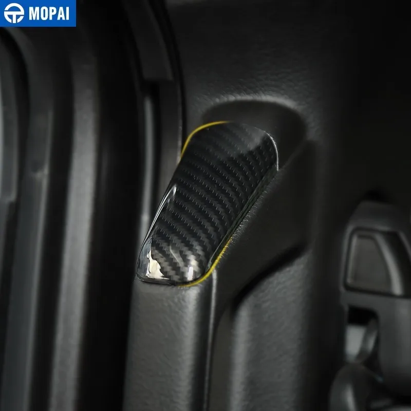 Декоративная ручка MOPAI для салона автомобиля A/B Pillar наклейка Jeep Wrangler JL 2018 +