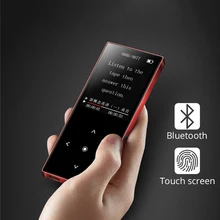 MP3 Player Bluetooth HiFi Music Player 8GB Walkman Touch Screen Audio Player Sport E-book FM Recorder TF Card Slot Bluetooth MP3 loogear g3 1 63 2g watchphone w quad band bluetooth mp3 fm touch screen 8gb tf card silver