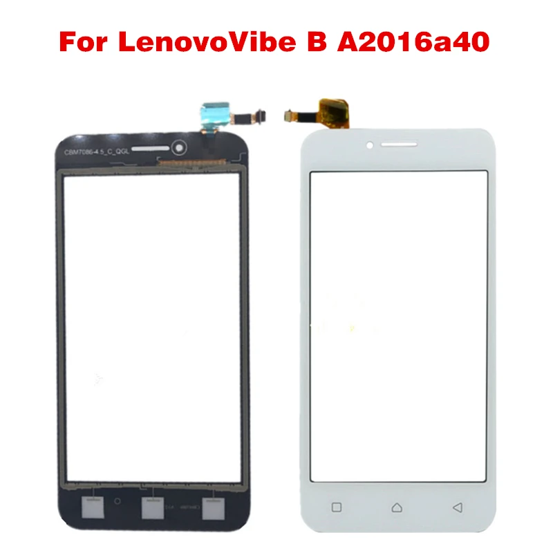 Сенсорный экран для lenovo Vibe B A2016a40 мобильный сенсорный телефона A2016 дигитайзер