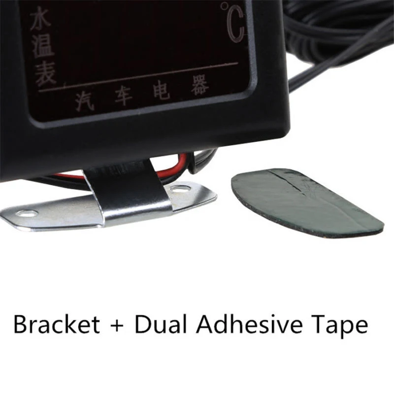 

New Digital Water Temperature Gauge Kit And Sensor Plug For 12V~24V Car Engine