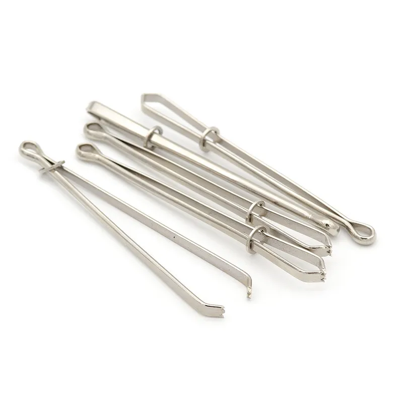 

5pcs Easy-Pull Bodkin to Insert Elastic DIY Metal Insert Elastic Sewing Tools Needles Threader Drop Shipping