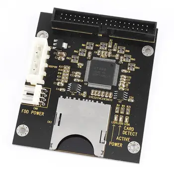 

FULL-SD SDHC SDXC MMC Card to IDE 40Pin 3.5inch Male Adapter