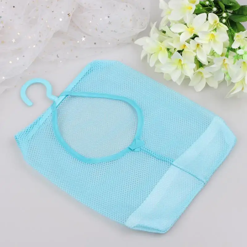 1 قطع متعددة الأغراض شنق شبكة حقيبة صندوق تخزين ملابس الغسيل أكياس الطفل لعبة صافي سلال للحمام صديقة للبيئة السفر حقيبة 3 الألوان