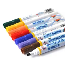 8 цветов костюм Нетоксичная стирающаяся ручка для белой доски ширина письма 2,8 мм ручки для доски офиса дома учебная кисть