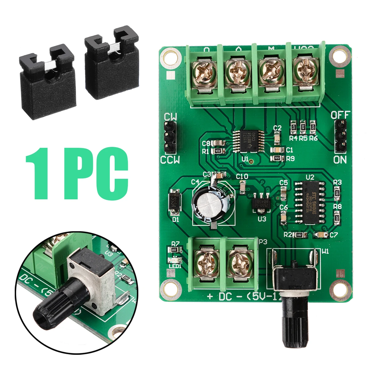 5v-12v Dc Controlador Placa de Motor sin Escobillas Max 1,8a Motor De Disco 5v-12v Dc Controlador Placa de Motor sin Escobillas Max 1,8a Motor De Disco
