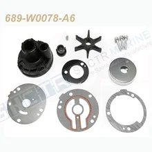 SHCTR водяной насос и набор для рабочего колеса для OEM 689-W0078-A6, Sierra 18-3427,25/30HP