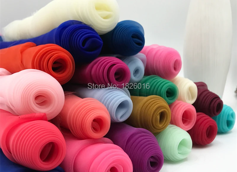

ZENGIA 100x140cm Organza, wedding decoration silk organza fabric for curtains/dress, fabric For Wedding, Wedding party fabric