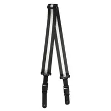 Flanger Guitar Bass Strap Adjustable Double Buckle Nylon Guitarra Straps Belt for Acoustic Folk Electric Guitar Accessories adjustable black cool guitar belt strap for electric bass acoustic folk guitarspattern geometrical patter