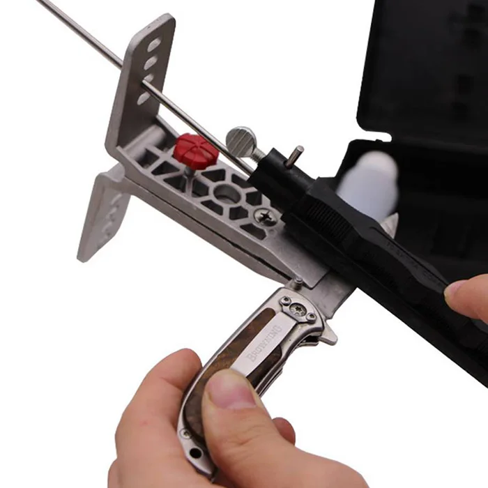 

Multifunctional Knife Sharpener Grinder Machine Set Iron Portable Hand Tool Sets For Home Sturdy and Durable Kitchen Tools