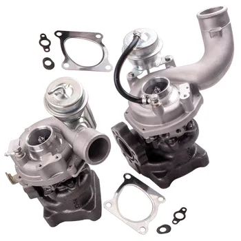 

Twin Turbo for Audi RS4 S4 A6 Allroda Quattro 2.7L K04-025 K04-026 Pair Turbocharger Compressor for BI 2.7T ASJ AZR AGB AZB A6
