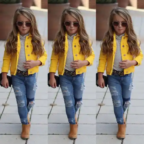 baby girl half jacket