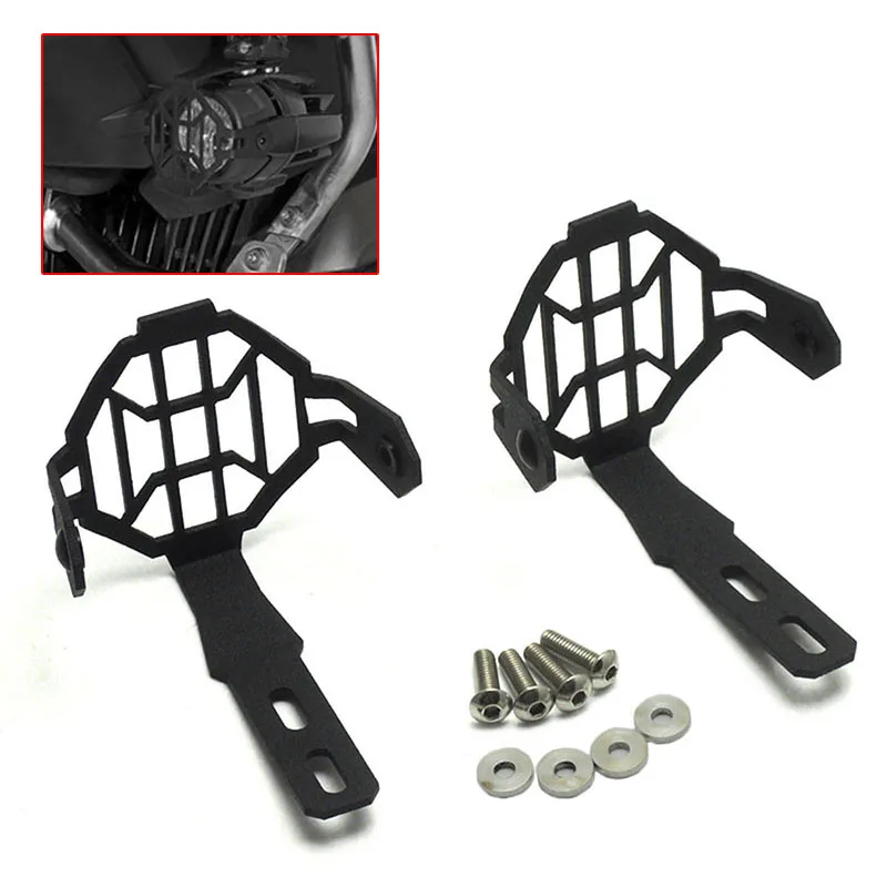 

2x Motorcycle Protector Guards Cover Fog Lights Kit For BMW R1200GS ADV F800 KTM