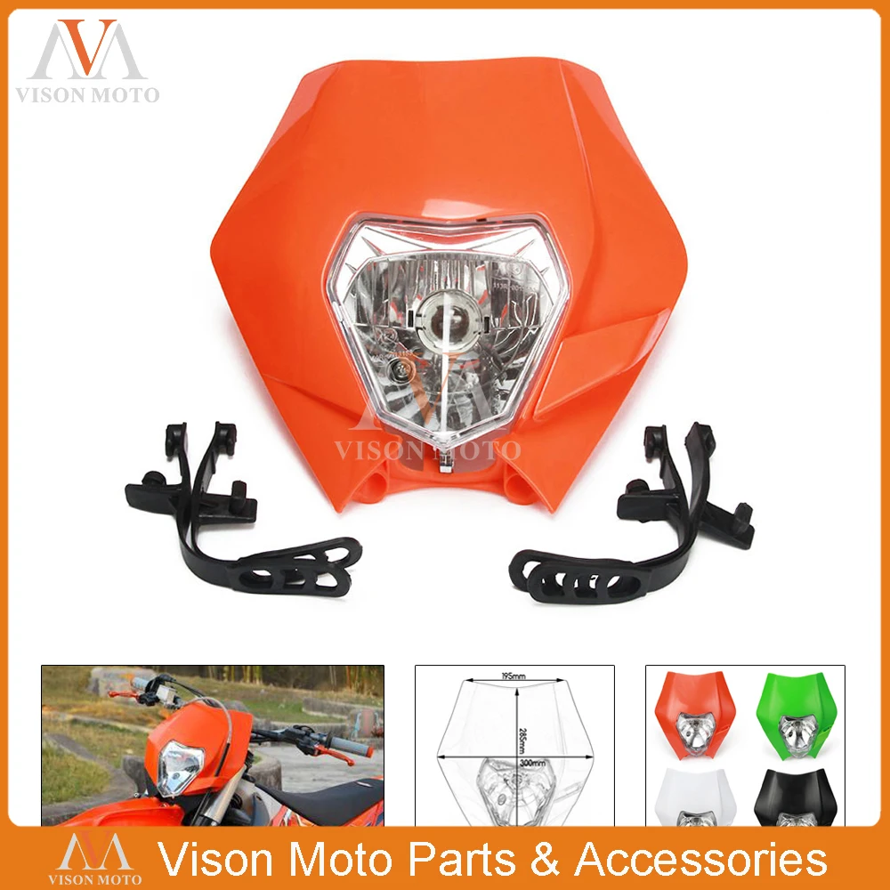 Универсальный налобный фонарь для KTM EXC EXCF XC XCF XCW XCFW MX|fairing universal|fairly lightfairings for motorcycle