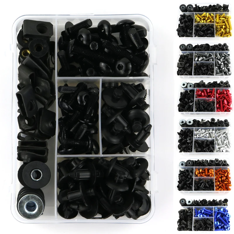 

Motorcycle Fairing Bolts Kit M6 Screw For Suzuki GSXR250 GSXR300 GSXR 250 300 2018 UP GSXR125 2017UP Fastener Fairing Clip Nuts