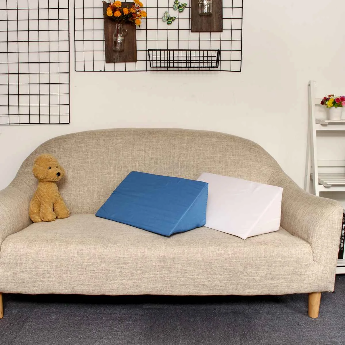 Triangle Bedding Wedge Pillow Cotton Sponge Cushion Multifunctional Neck Back Body Support Cushion Pad Home Hospital Triangle Bedding Wedge Pillow Cotton Sponge Cushion Multifunctional Neck Back Body Support Cushion Pad Home Hospital