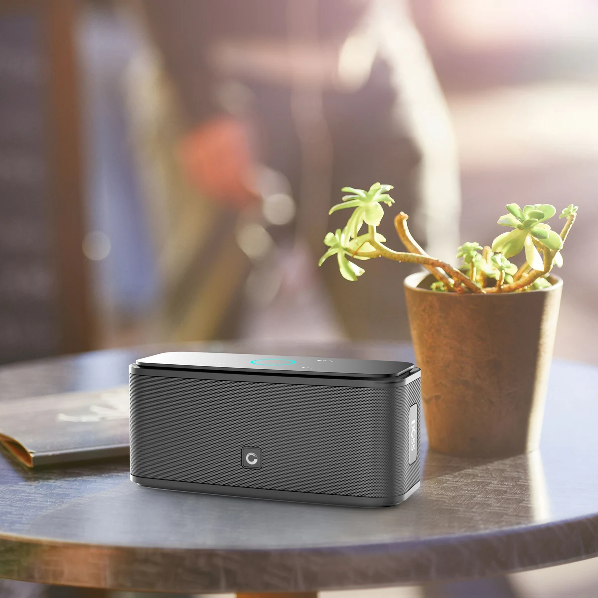 DOSS DS 1681 сенсорный беспроводной портативный Bluetooth стерео динамик 12 часов 55 дБ Мини