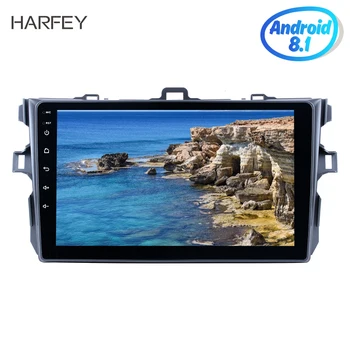 

Harfey Android 8.1 Quad-core Car Multimedia For 2006 2007 2008 2009 2010-2012 Toyota Corolla with GPS Radio Unit Player WIFI SWC