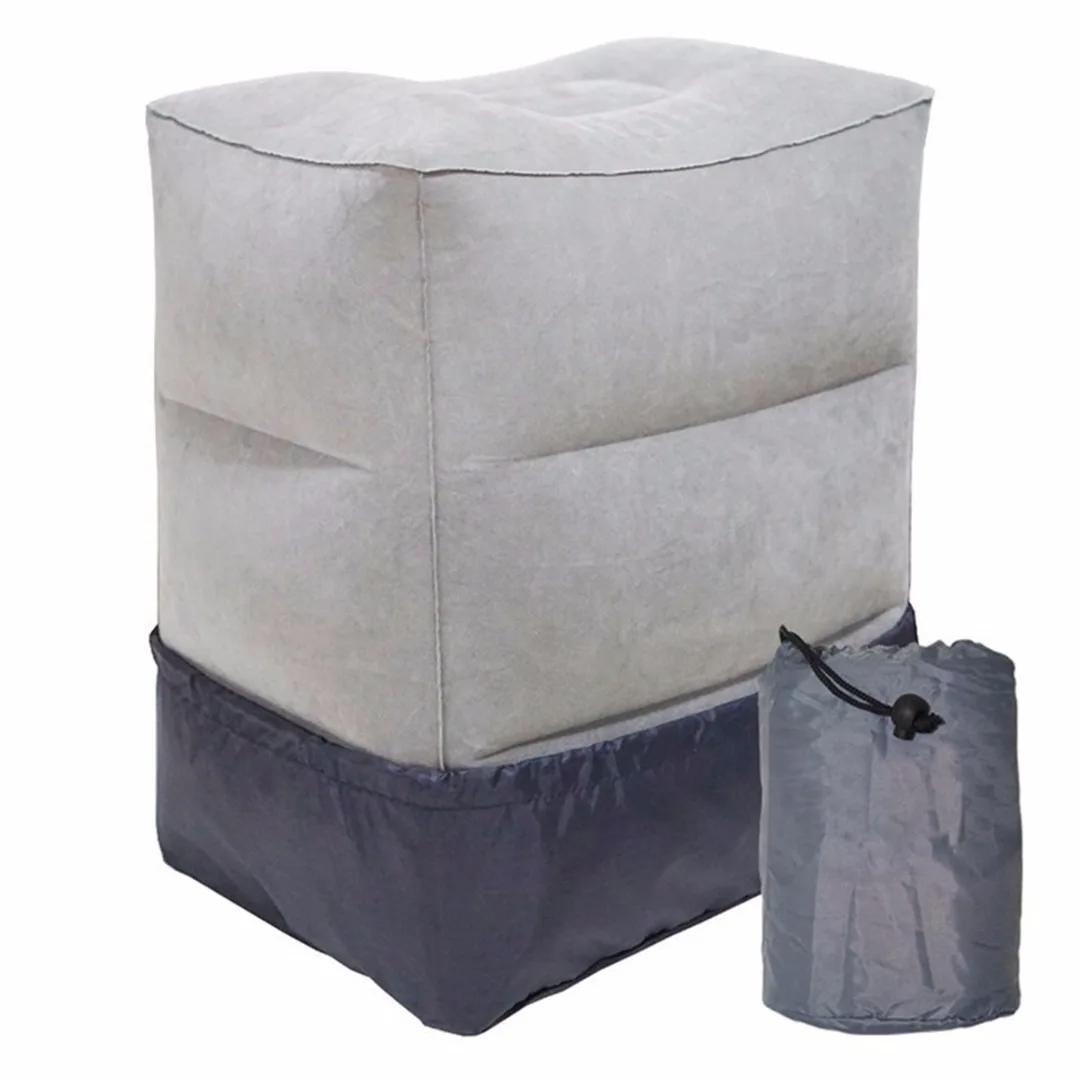 Practical Outdoor Camping Inflatable Traveling Footrest Leg Foot Rest