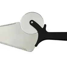 Кухня Многофункциональный Нержавеющая сталь торт резак столовые приборы пицца сервер Кухня инструменты