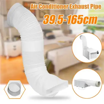 Tubo de ventilación Flexible para tubo de escape de aire acondicionado, 39,5-165CM, 160mm de diámetro 1