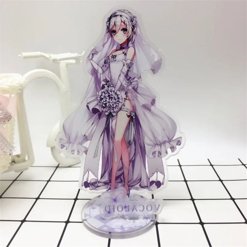 Фигурки героев Аниме Vocaloid Luo Tianyi видео с тиснением акриловая игрушка косплей