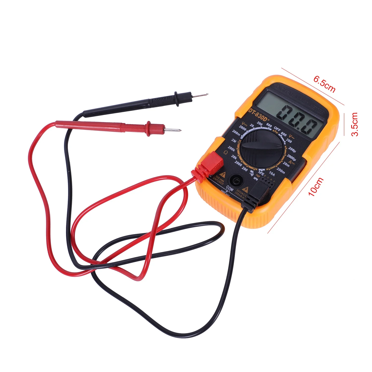 Imc горячий Dt 830D + Портативный 2 дюймов цифровой минимультиметр с Батарея 1 X