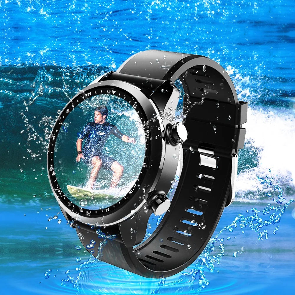 

Kospet Brave 4G Smartwatch Phone 1.3 inch Android 6.0 MTK6737 1.2GHz 2GB RAM 16GB ROM IP68 Waterproof 620mAh Smart Watches